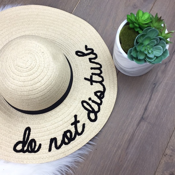 New "Do Not Disturb" Sun Floppy Hat ✨ - Picture 5 of 5